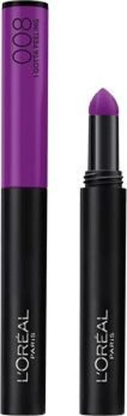 L'Oréal Paris Infaillible Matte Max - 008 I Gotta Feeling Violet- Lippenstift 8 L'Oréal Paris Infaillible Matte Max - 008 I Gotta Feeling Violet- Lippenstift -Lip Make Up Winkel 367x1200 2