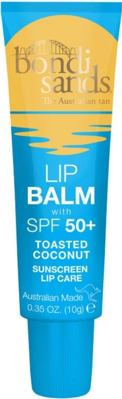 Bondi Sands Sunscreen Lip Balm SPF 50+ Toasted Coconut 10 G - Hydrateert En Verzacht Droge Lippen -Lip Make Up Winkel 369x1200 1