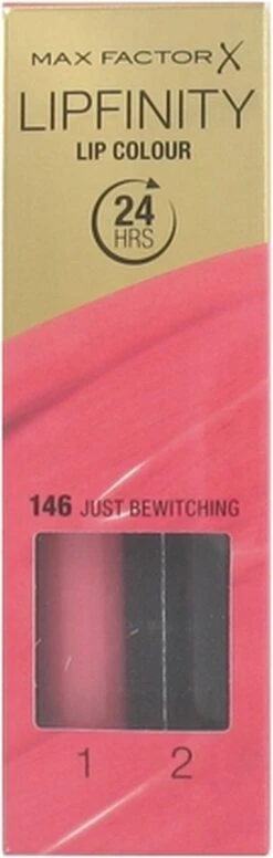 Max Factor Lipfinity Lip Colour Lipgloss - 146 Just Bewitching 29 Max Factor Lipfinity Lip Colour Lipgloss - 146 Just Bewitching -Lip Make Up Winkel 382x1200