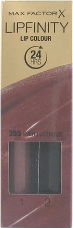 Max Factor Lipfinity 24HR Lip Colour Lipgloss - 355 Ever Lustrous -Lip Make Up Winkel 386x1200 1