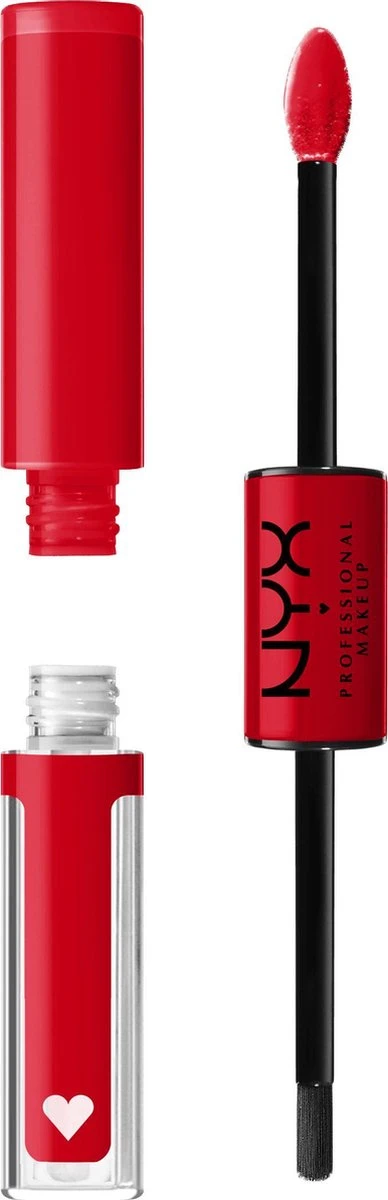 NYX Professional Makeup Shine Loud High Pigment Lipgloss - Rebel In Red 3 NYX Professional Makeup Shine Loud High Pigment Lipgloss - Rebel In Red - Afbeelding 3