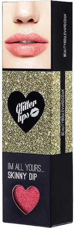 Beauty Blvd Glitter Lips Skinny Dip 3 Piece Gift Set: Gloss Bond 3.5ml - Glitter 3g - Lip Brush -Lip Make Up Winkel 391x1200 4