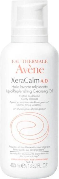 Avène Xeracalm AD Relipiderende Reinigende Olie 16 Avène Xeracalm AD Relipiderende Reinigende Olie -Lip Make Up Winkel 398x1200 3