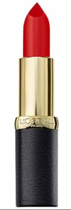 L'Oréal Paris Color Riche Matte Lippenstift - 344 Retro Red -Lip Make Up Winkel 405x1200 1