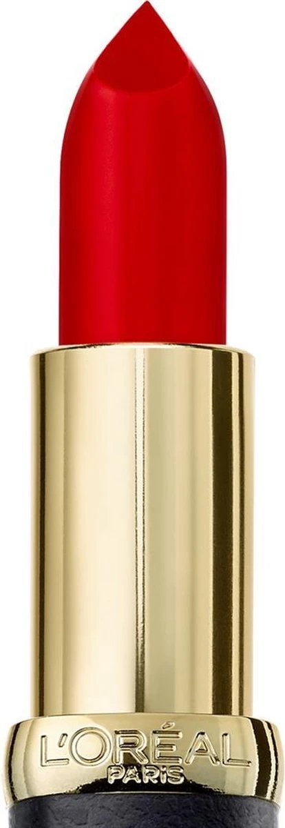 L'Oréal Paris Color Riche Matte Lippenstift - 347 Haute Rouge 6 L'Oréal Paris Color Riche Matte Lippenstift - 347 Haute Rouge - Afbeelding 6