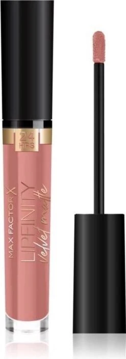 Max Factor Lipfinity Velvet Matte Lippenstift - 015 Nude Silk Nude -Lip Make Up Winkel 423x1200