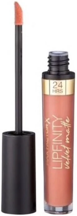 Max Factor Lipfinity Velvet Matte Lippenstift - 040 Luxe Nude Nude -Lip Make Up Winkel 427x1200 2