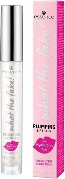 Essence What The Fake! Plumping Lip Filler Lipgloss 4,2 Ml 01 Oh My Plump! -Lip Make Up Winkel 437x1200