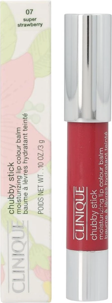 Clinique - CHUBBY STICK 07-super Strawberry 3 Gr 4 Clinique - CHUBBY STICK 07-super Strawberry 3 Gr - Afbeelding 4