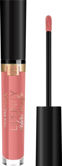 Max Factor Lipfinity Velvet Matte Lippenstift - 030 Cool Coral Rood -Lip Make Up Winkel 454x1200 1