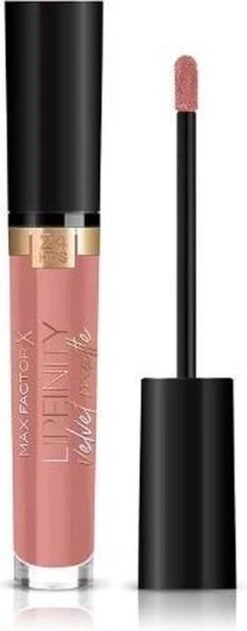 Max Factor Lipfinity Velvet Matte Lippenstift - 015 Nude Silk Nude -Lip Make Up Winkel 470x1200