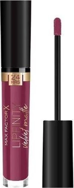 Max Factor Lipfinity Velvet Matte Lippenstift - 050 Satin Berry Rood -Lip Make Up Winkel 477x1200 5