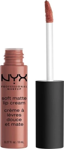 NYX Professional Makeup Soft Matte Lip Cream - CANNES - Lippenstift - 8 Ml -Lip Make Up Winkel 518x1200 5
