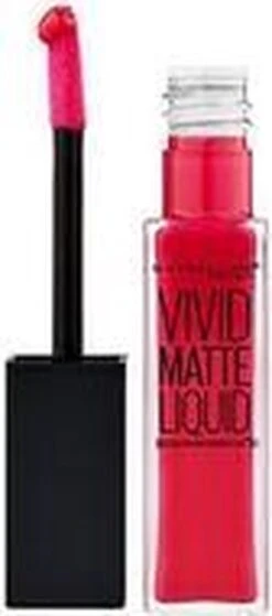 Maybelline Vivid Matte Liquid - 35 Rebel Red - Rood - Lippenstift -Lip Make Up Winkel 530x1200