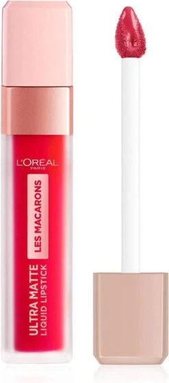 L’Oréal Paris Make-Up Designer Les Macarons Lippenstift - 828 Framboise Frenzy - Rood - Langhoudend - 6,7 Ml -Lip Make Up Winkel 532x1200 2