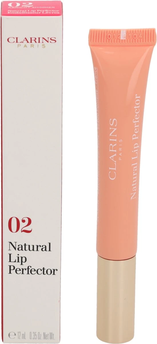Clarins Instant Light Natural Lip Perfector - 02 Abricot Shimmer - Lipgloss - 12 Ml 6 Clarins Instant Light Natural Lip Perfector - 02 Abricot Shimmer - Lipgloss - 12 Ml - Afbeelding 6