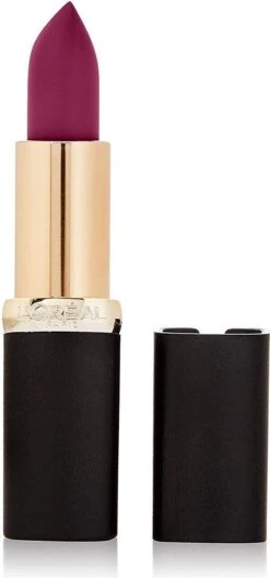 L'Oréal Paris Color Riche Matte Lippenstift - 472 Purple Studs -Lip Make Up Winkel 561x1200