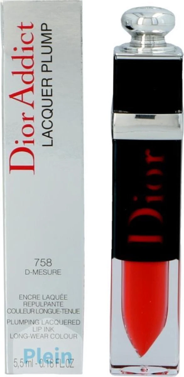 Dior - Addict Lacquer Plump -758 D-Mesure - Lippenstift 1 Dior - Addict Lacquer Plump -758 D-Mesure - Lippenstift
