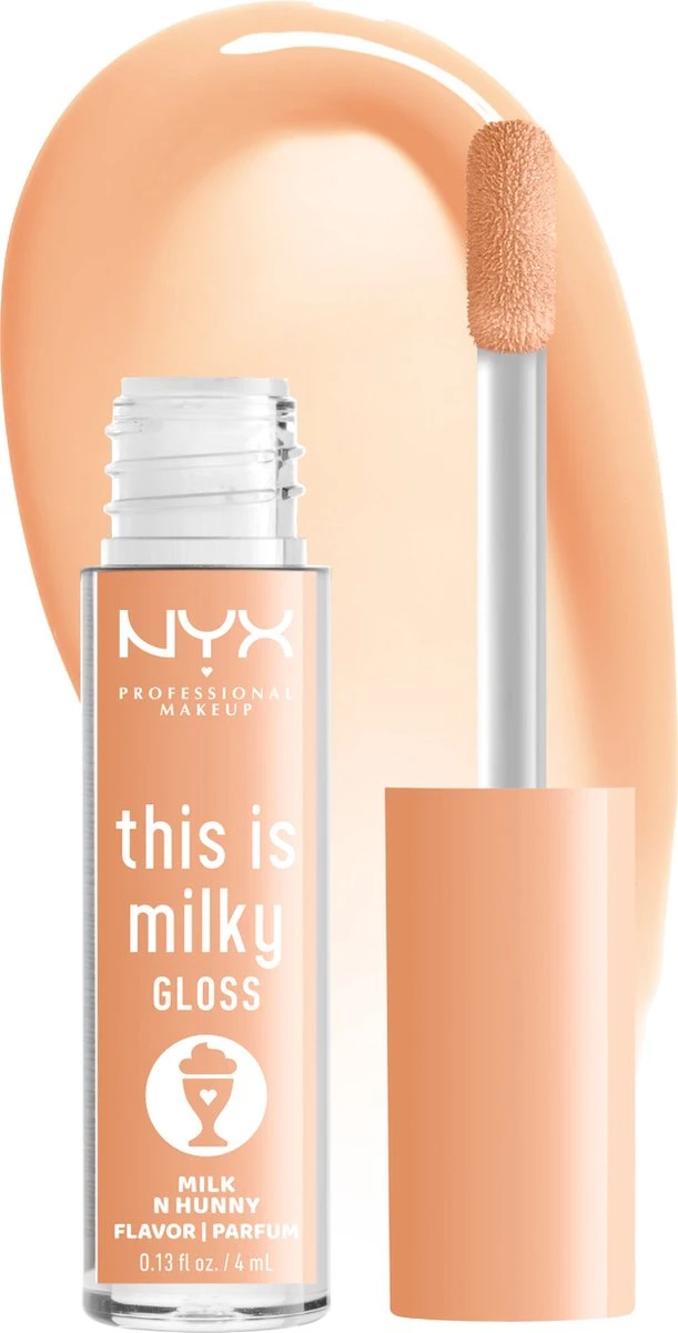 NYX Professional Makeup This Is Milky Gloss - TIMG17 Milk N Hunny - Lipgloss - 4 Ml 2 NYX Professional Makeup This Is Milky Gloss - TIMG17 Milk N Hunny - Lipgloss - 4 Ml - Afbeelding 2