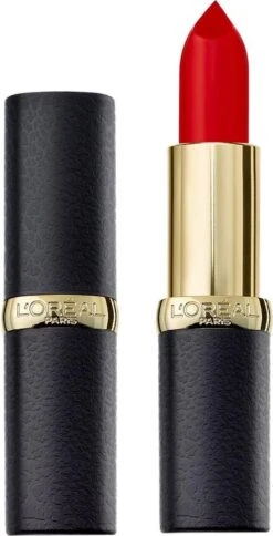 L'Oréal Paris Color Riche Matte Lippenstift - 344 Retro Red -Lip Make Up Winkel 612x1200 3