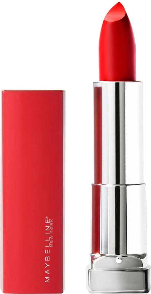 Maybelline Color Sensational Made For All Lippenstift - 382 Red For Me - Rood - Mat 13 Maybelline Color Sensational Made For All Lippenstift - 382 Red For Me - Rood - Mat - Afbeelding 13