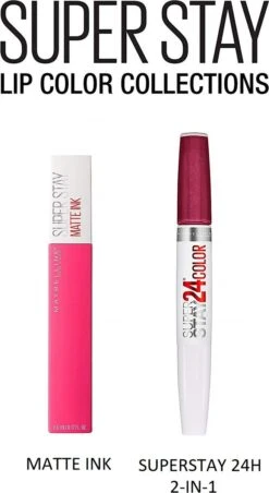 Maybelline Superstay Matte Ink Lippenstift - 40 Believer -Lip Make Up Winkel 656x1200