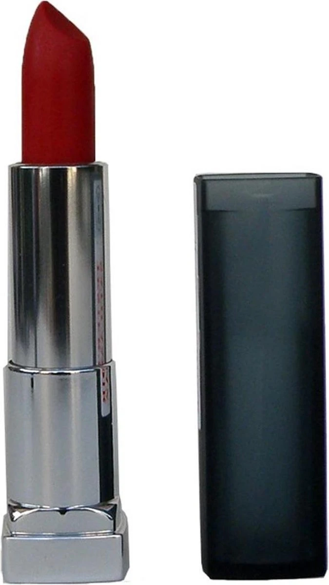 Maybelline Color Sensational - 965 Siren In Scarlett - Matte Rood - Lippenstift 7 Maybelline Color Sensational - 965 Siren In Scarlett - Matte Rood - Lippenstift - Afbeelding 7