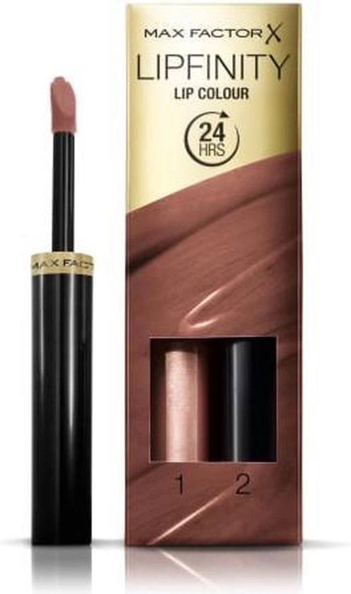 Max Factor Lipfinity Lip Colour 2-step Lippenstift - 200 Caffeinated 12 Max Factor Lipfinity Lip Colour 2-step Lippenstift - 200 Caffeinated - Afbeelding 12