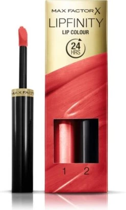 Max Factor Lipfinity Lip Colour Liquid Lipstick - 142 Evermore Rdiant -Lip Make Up Winkel 722x1200