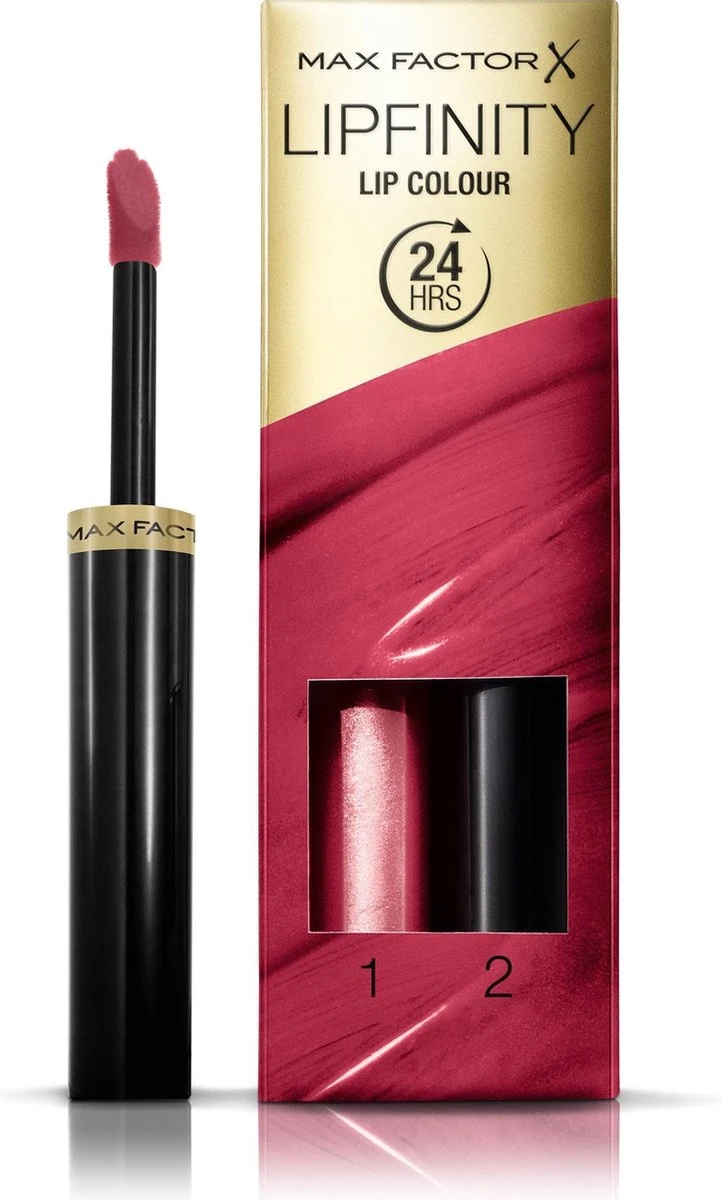 Max Factor Lipfinity Lip Colour Lippenstift - 335 Just In Love 10 Max Factor Lipfinity Lip Colour Lippenstift - 335 Just In Love - Afbeelding 10