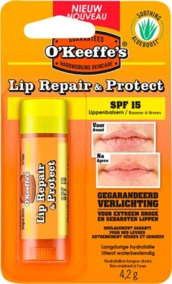 O'Keeffe's - Liprepair & Protect - SPF15 - 4,2 Gram -Lip Make Up Winkel 729x1200 1