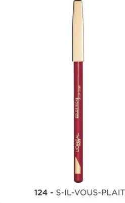 L’Oréal Paris Color Riche Lipliner - 124 S'il Vous Plait - Rood Lippenpotlood -Lip Make Up Winkel 739x1200 2
