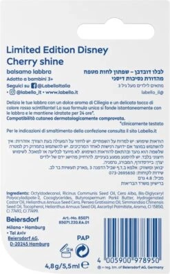 Labello Limited Disney Edition - Ariel Cherry Shine -Lip Make Up Winkel 748x1200 2