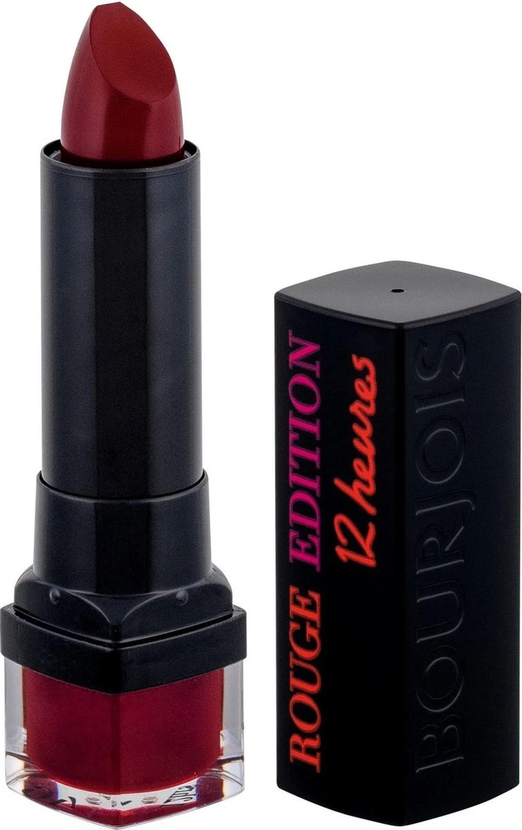 Bourjois Rouge Edition 12H Lippenstift - 46 Burgund'it 3 Bourjois Rouge Edition 12H Lippenstift - 46 Burgund'it - Afbeelding 3