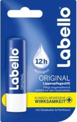 Labello - Lippenbalsem Classic - Lipverzorging - Lipbalm - Droge Lippen - 24 Uurs Werking - Dames - Meisjes - Kunststof - Blauw -Lip Make Up Winkel 761x1200 3