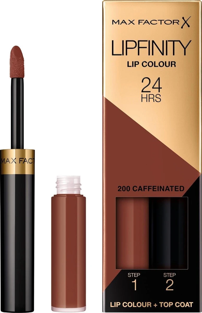 Max Factor Lipfinity Lip Colour 2-step Lippenstift - 200 Caffeinated 3 Max Factor Lipfinity Lip Colour 2-step Lippenstift - 200 Caffeinated - Afbeelding 3