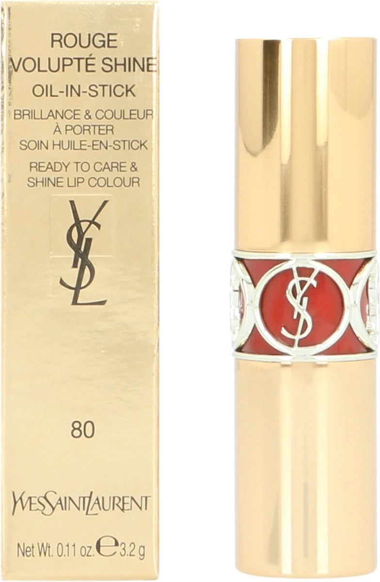 Yves Saint Laurent YSL Rouge Volupte Shine Oil-In-Stick Lip Stick 7 Yves Saint Laurent YSL Rouge Volupte Shine Oil-In-Stick Lip Stick - Afbeelding 7