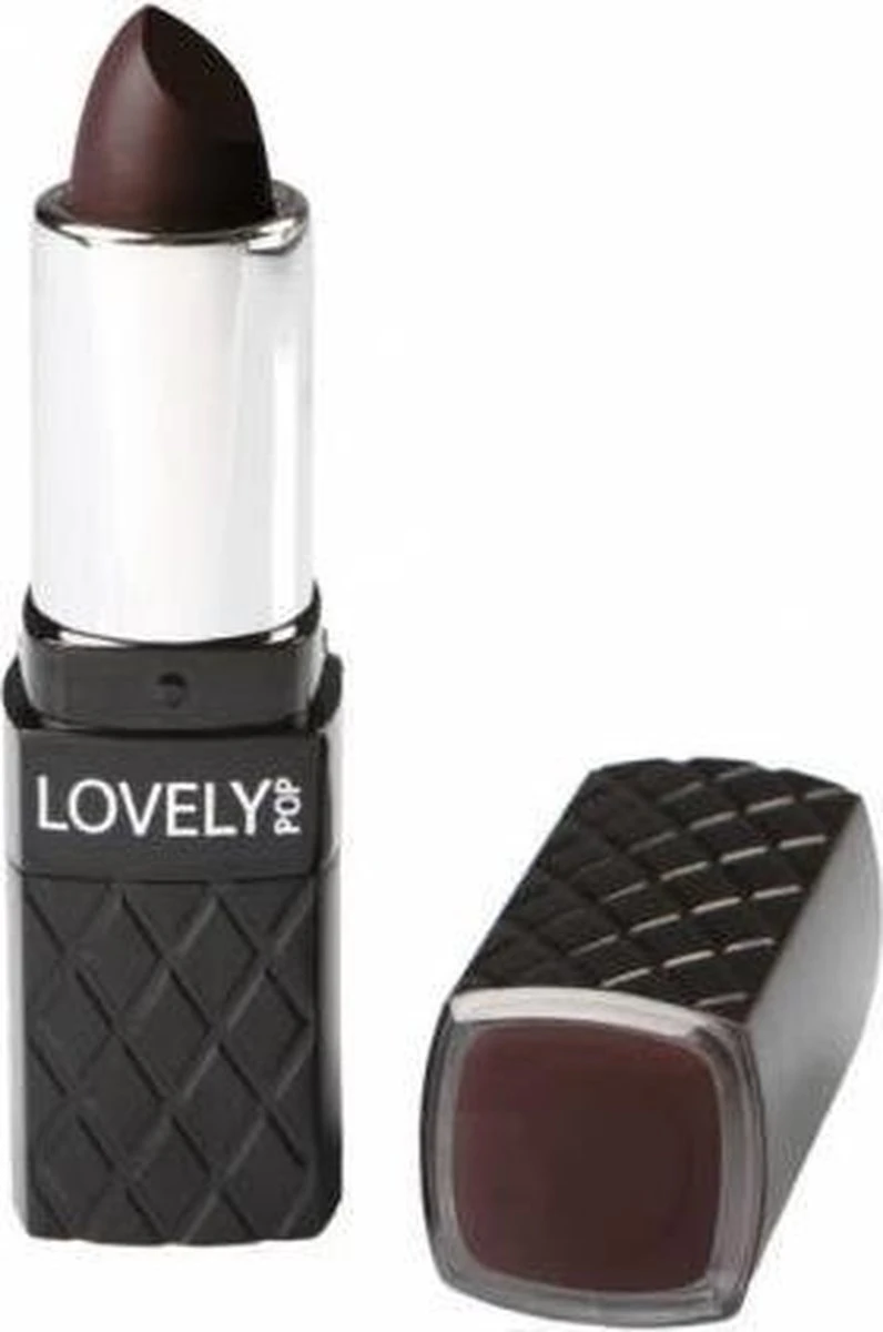 Lovely Pop Cosmetics - Lipstick - Nairobi - Intens Bruin - Nummer 40021 1 Lovely Pop Cosmetics - Lipstick - Nairobi - Intens Bruin - Nummer 40021