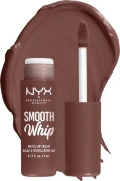 NYX Professional Makeup - Smooth Whip Matte Lip Cream Thread Count - Vloeibare Lippenstift - 4ML -Lip Make Up Winkel 798x1200 1