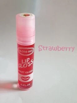 Gloss Bee Strawberry Lip Gloss ( 1 Stuk) -Lip Make Up Winkel 899x1200