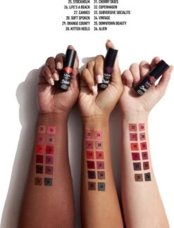 NYX Professional Makeup Suede Matte Lipstick - Brunch Me SDMLS05 - Lippenstift - 3,5 Gr -Lip Make Up Winkel 915x1200