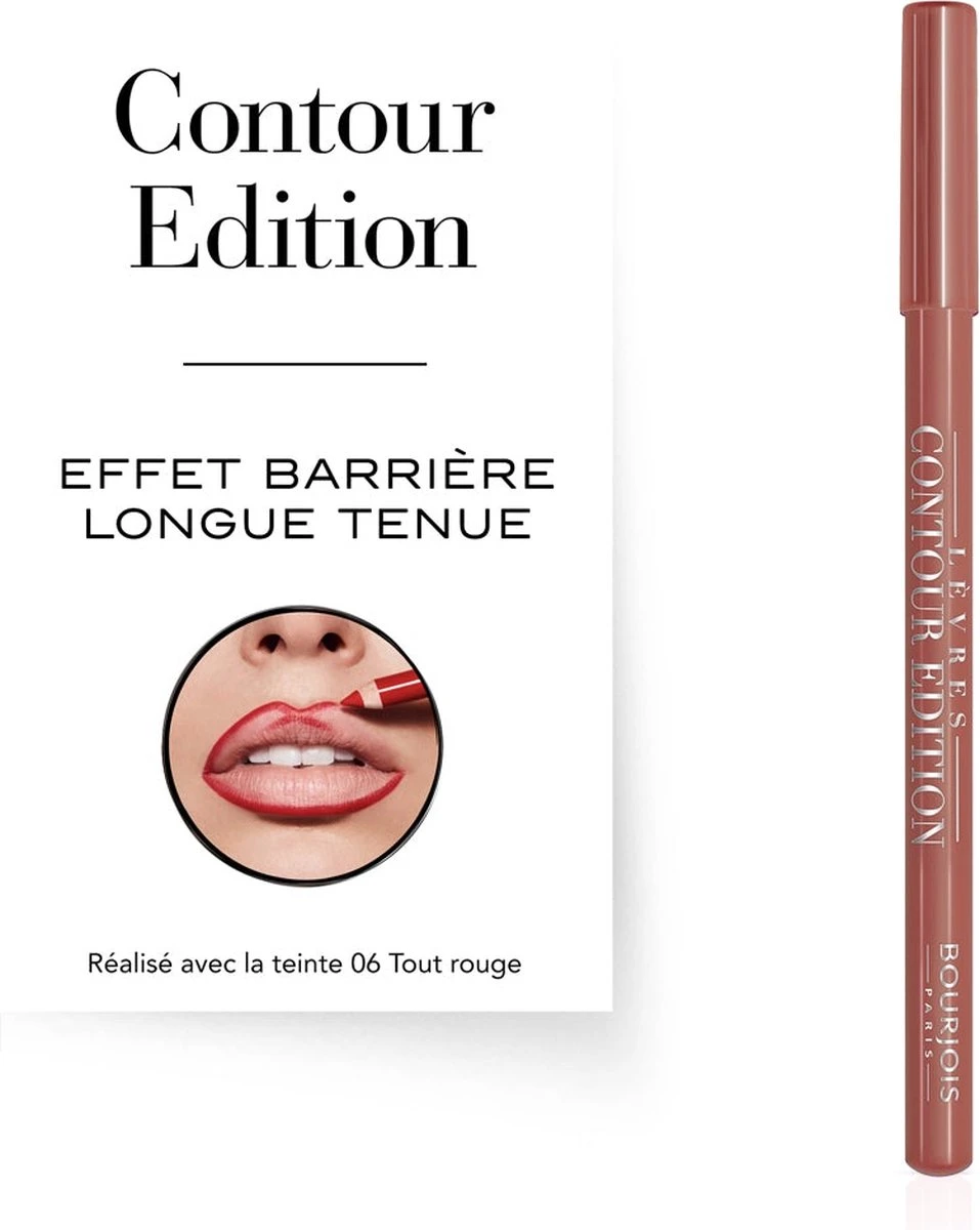 Bourjois - Levres Contour Edition Lip Liner Contour Lip Pencil 1,14 G 08 Corail Aie Aie - 3 Bourjois - Levres Contour Edition Lip Liner Contour Lip Pencil 1,14 G 08 Corail Aie Aie - - Afbeelding 3