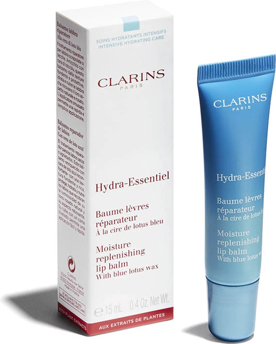 Clarins Hydra-Essentiel Moisture Replenishing Lip Balm Lippenbalsem 15 Ml 11 Clarins Hydra-Essentiel Moisture Replenishing Lip Balm Lippenbalsem 15 Ml - Afbeelding 11