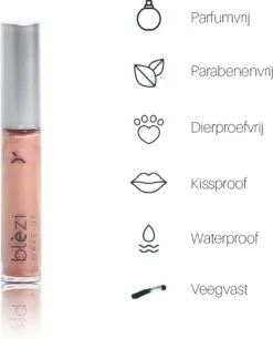 Blèzi® Lip Fix 03 Pure Nude - Lipstick - Lippenstift Langhoudend - Nude Licht Roze -Lip Make Up Winkel 970x1200