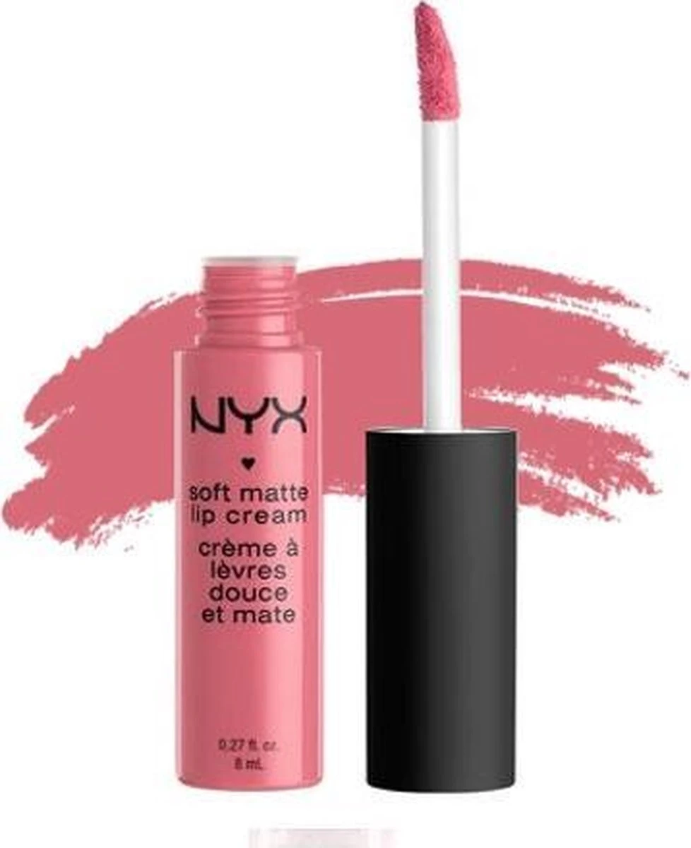 NYX Professional Makeup Soft Matte Lip Cream - Milan SMLC11 - Liquid Lippenstift - Ml 8 NYX Professional Makeup Soft Matte Lip Cream - Milan SMLC11 - Liquid Lippenstift - Ml - Afbeelding 8